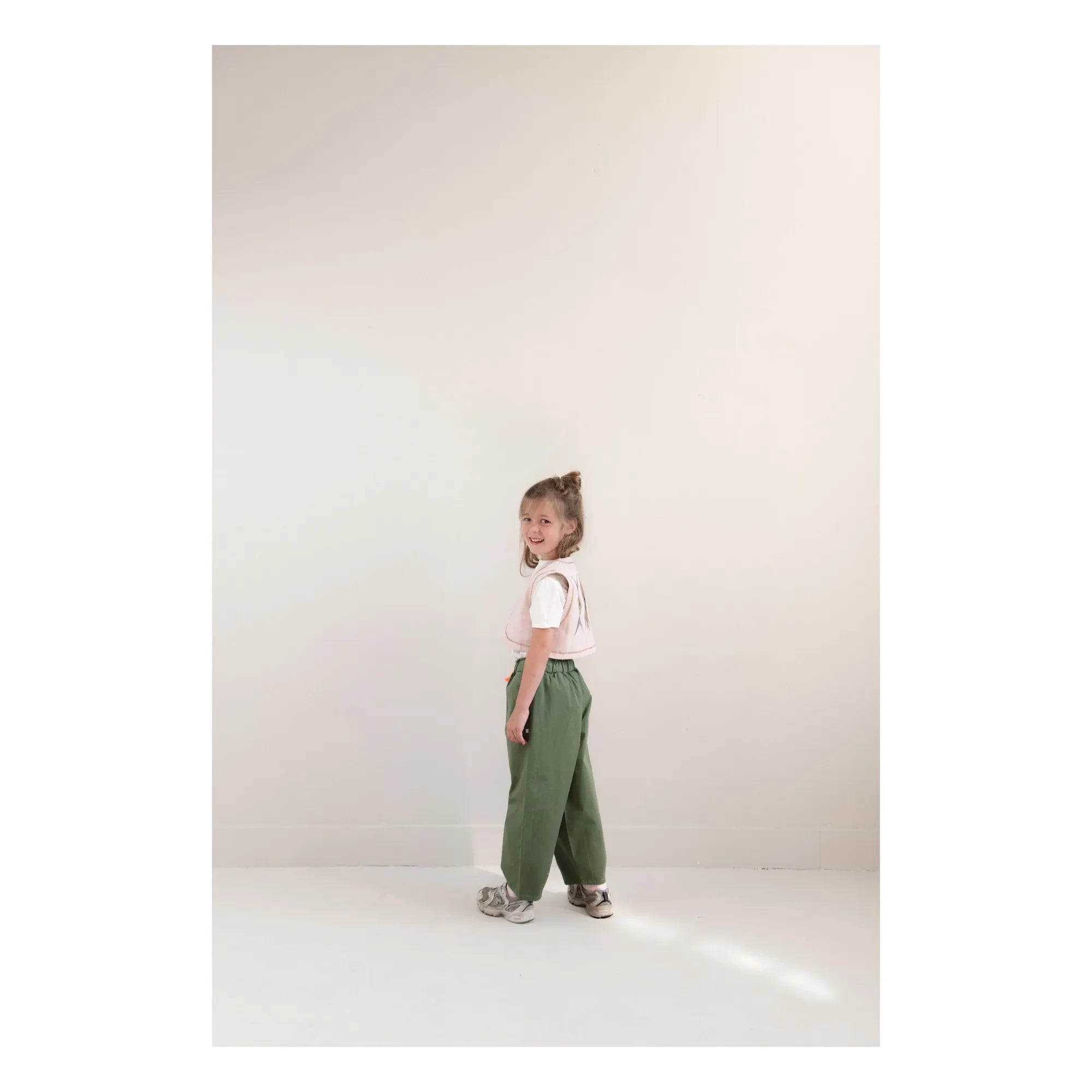 Jenest - Maggy Organic Cotton Pants | Khaki