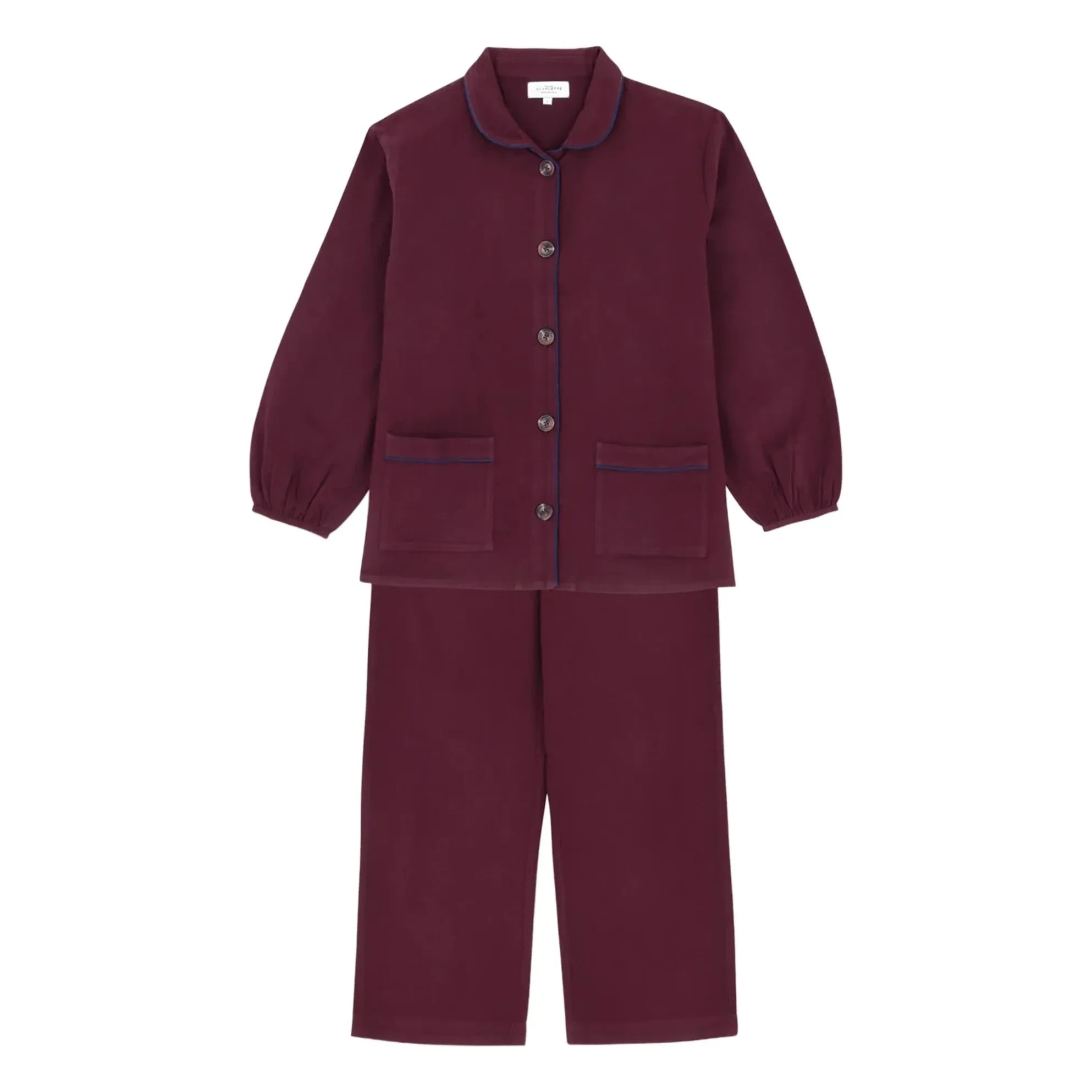 Scarlette Ateliers - Claudine Jasper Pajamas | Burgundy