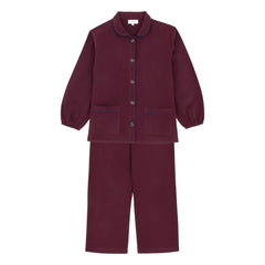 Scarlette Ateliers - Claudine Jasper Pajamas | Burgundy