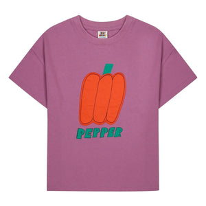 Jelly Mallow - Pepper T-Shirt | Purple