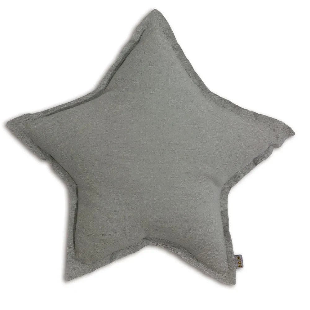 Numero 74 - Star Pillow | Silver Gray S019