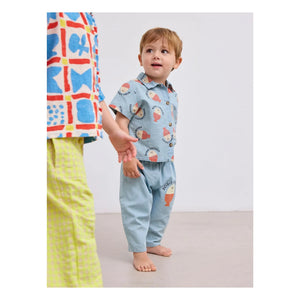 Bobo Choses - Bobo Denim Light Pants | Light Blue