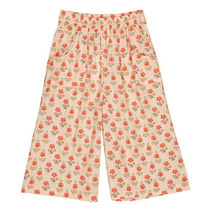 Hello Simone - Flowery Bindweed Culotte Skirt | Apricot