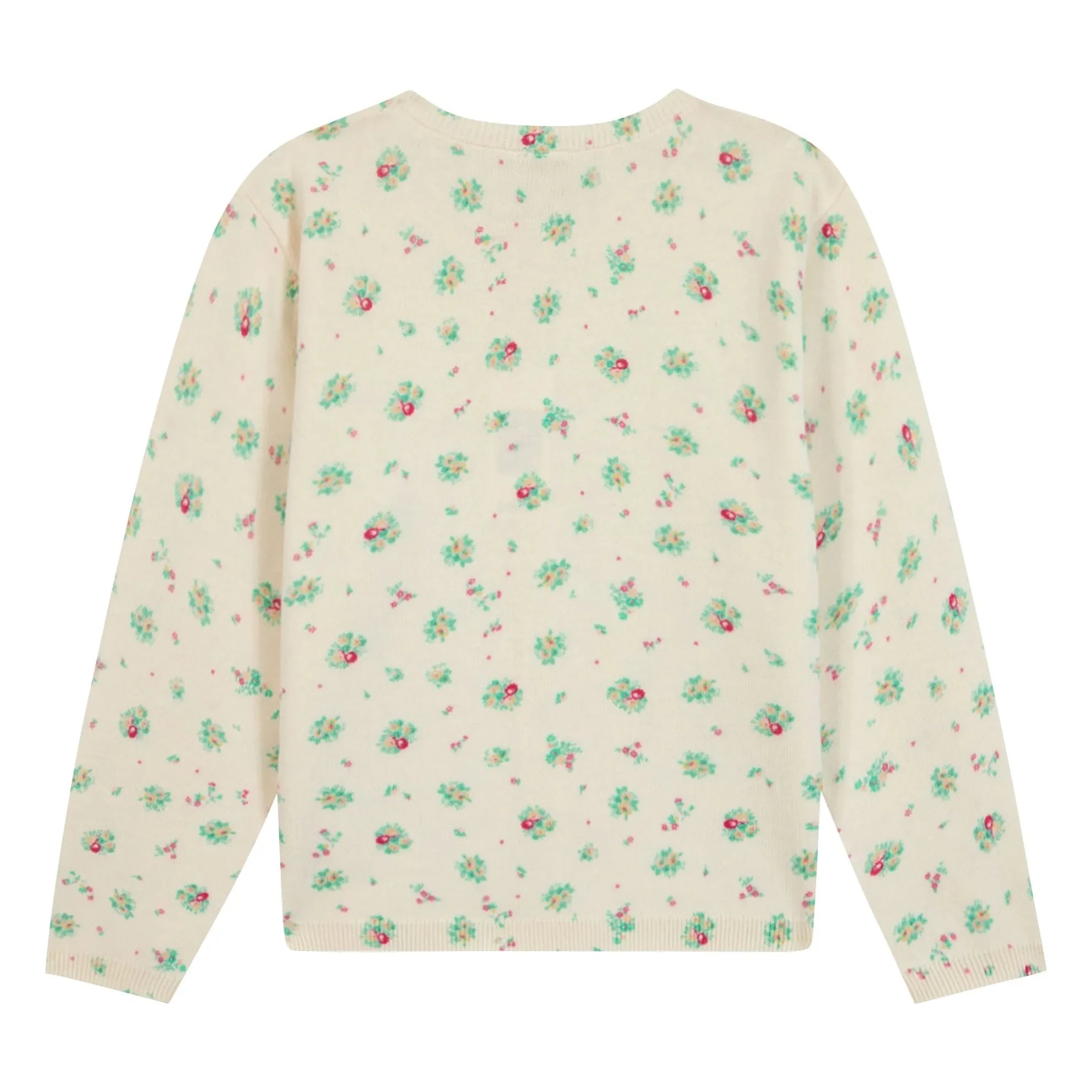 Bonton - Lilou Coco Bouquets Cardigan | Cream