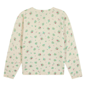 Bonton - Lilou Coco Bouquets Cardigan | Cream