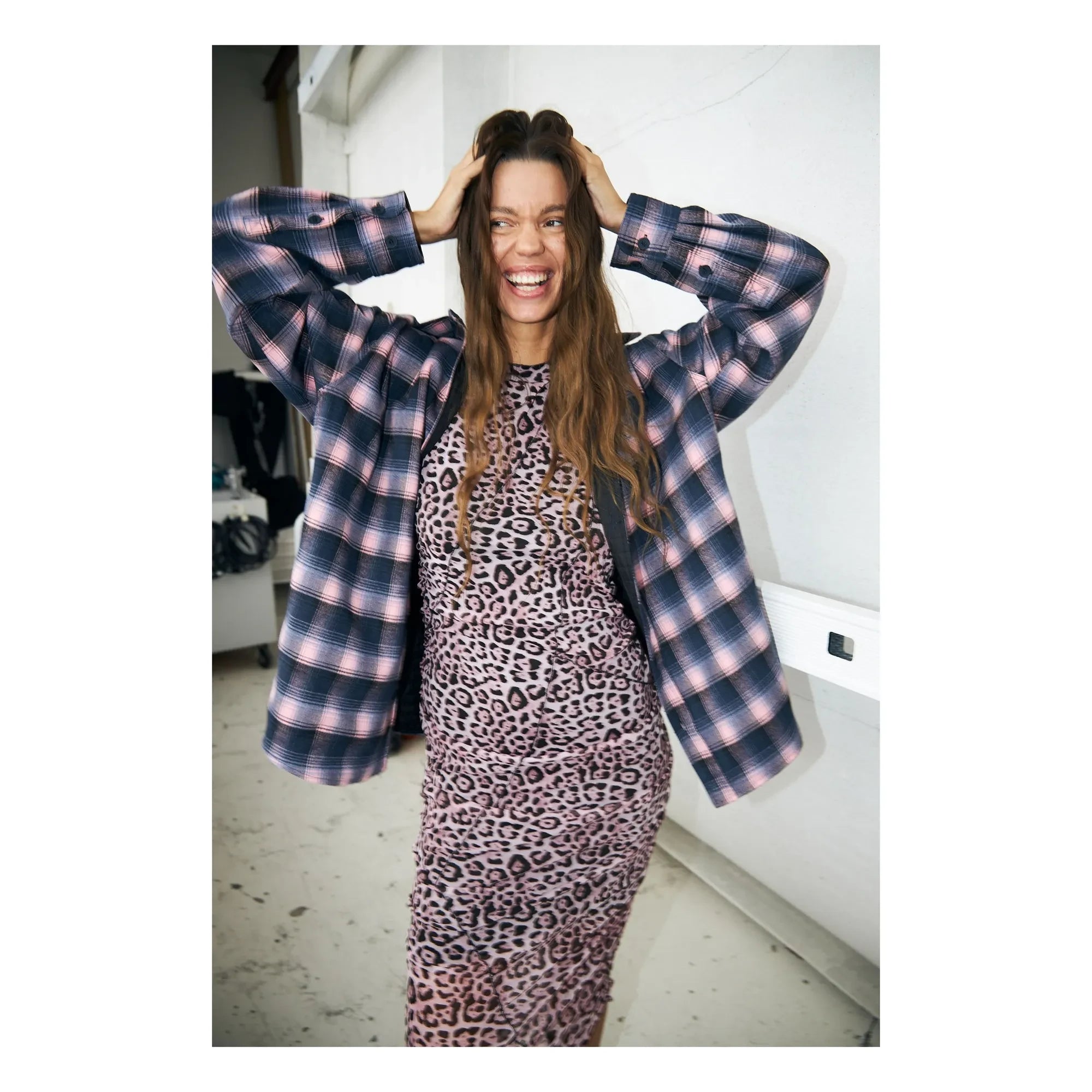 Lollys Laundry - Signe overshirt | Pembe