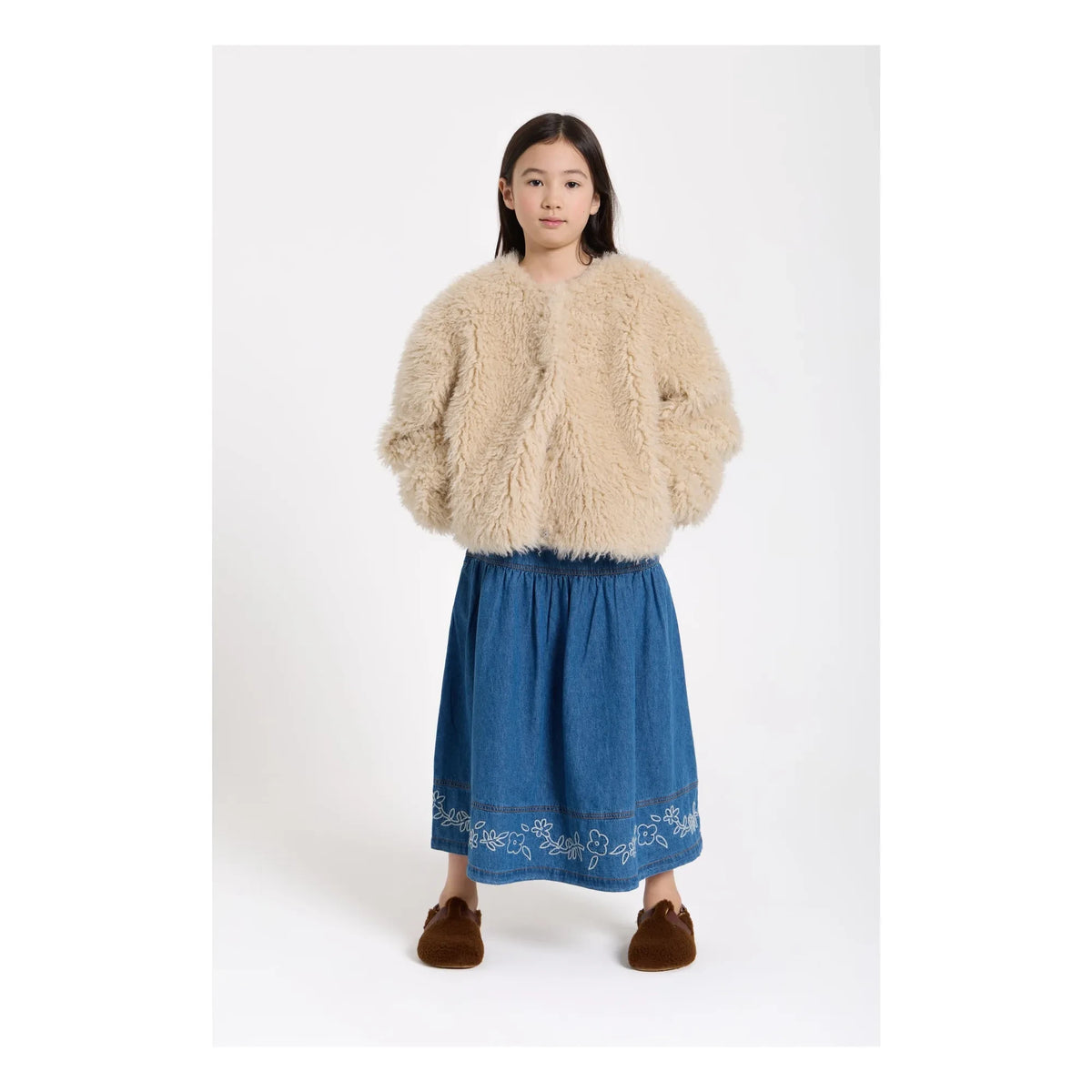 Hundred Pieces - Lucky Fur Jacket | Beige