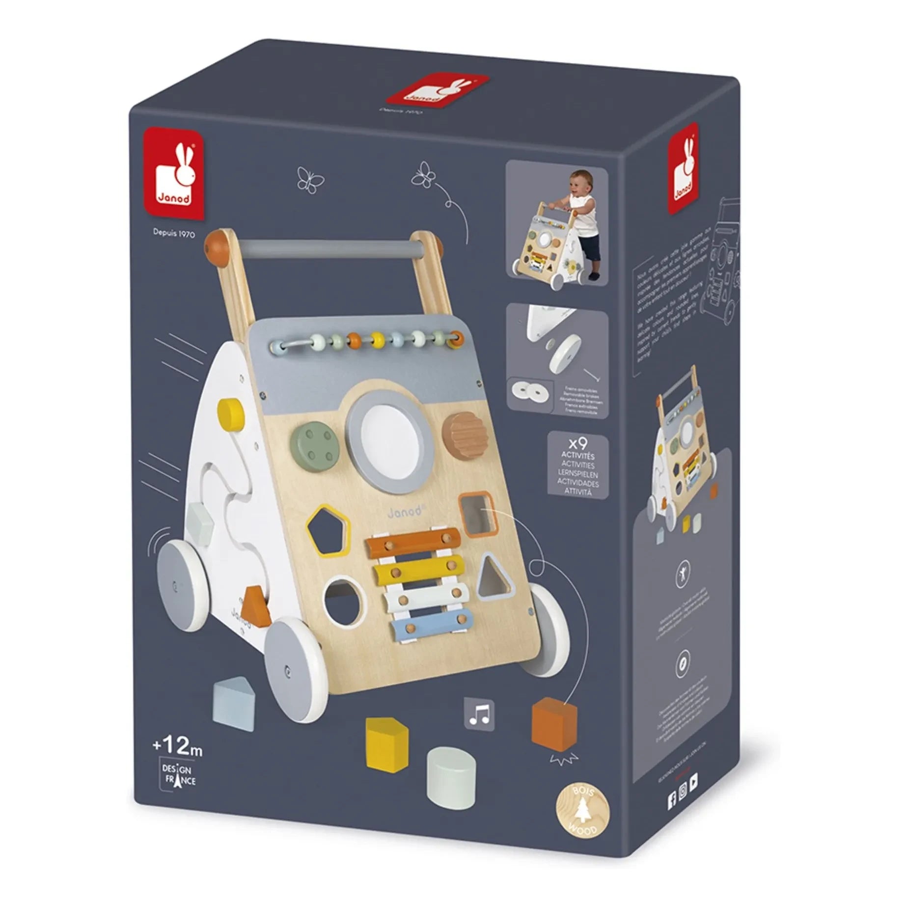 Janod - Sweet Cocoon Multi-Functional Walker