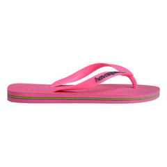 Havaianas - Brasil Logo Neon Parmak Arası Terlik | Pembe