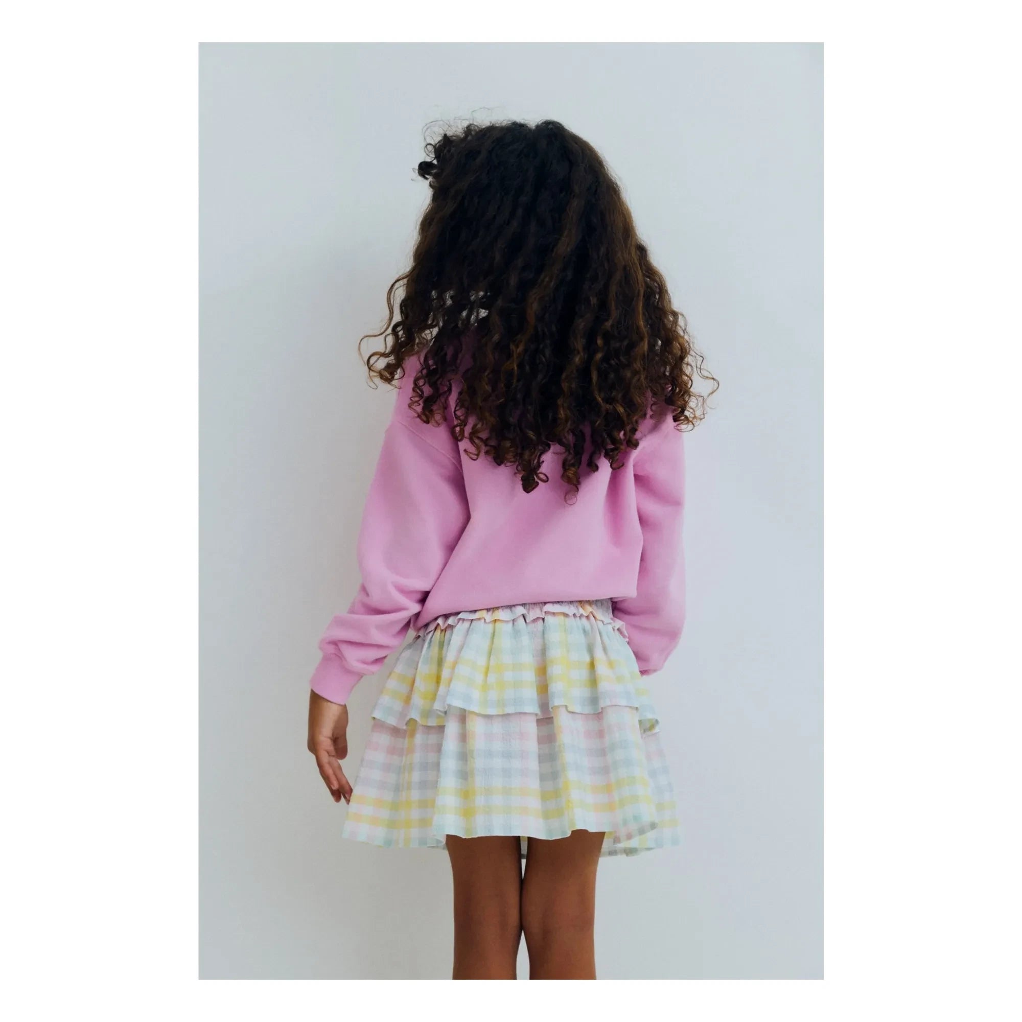 the new society - TNS Logo sweatshirt | Pembe