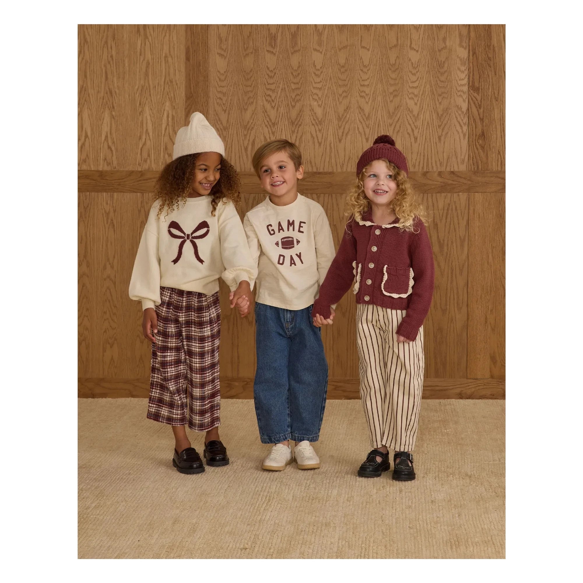 Rylee + Cru - Camden Game Day T-Shirt | Ecru