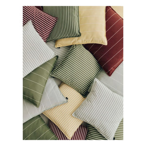 Hay - Terrazza Outdoor Striped Pillow | Terracotta