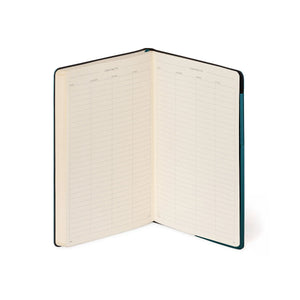 Legami - Blank Page and Monochrome Soft Cover Notebook - Deep Teal - My Notebook