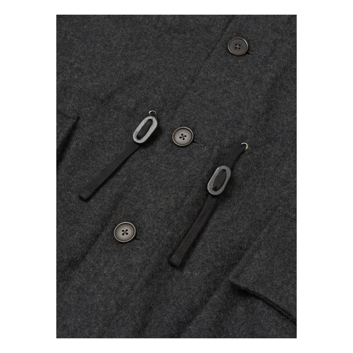 Universal Works - Boston Yün Parka | Koyu gri