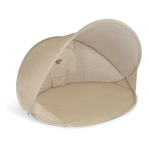 Konges Sløjd - Tea Stripe Foldable Beach Tent | Beige