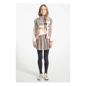 Piupiuchick - Leopard Wool Sleeveless Vest | Light Pink