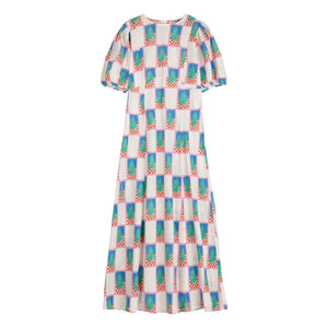 Bobo Choses - Pearl Cotton Dress | Blue