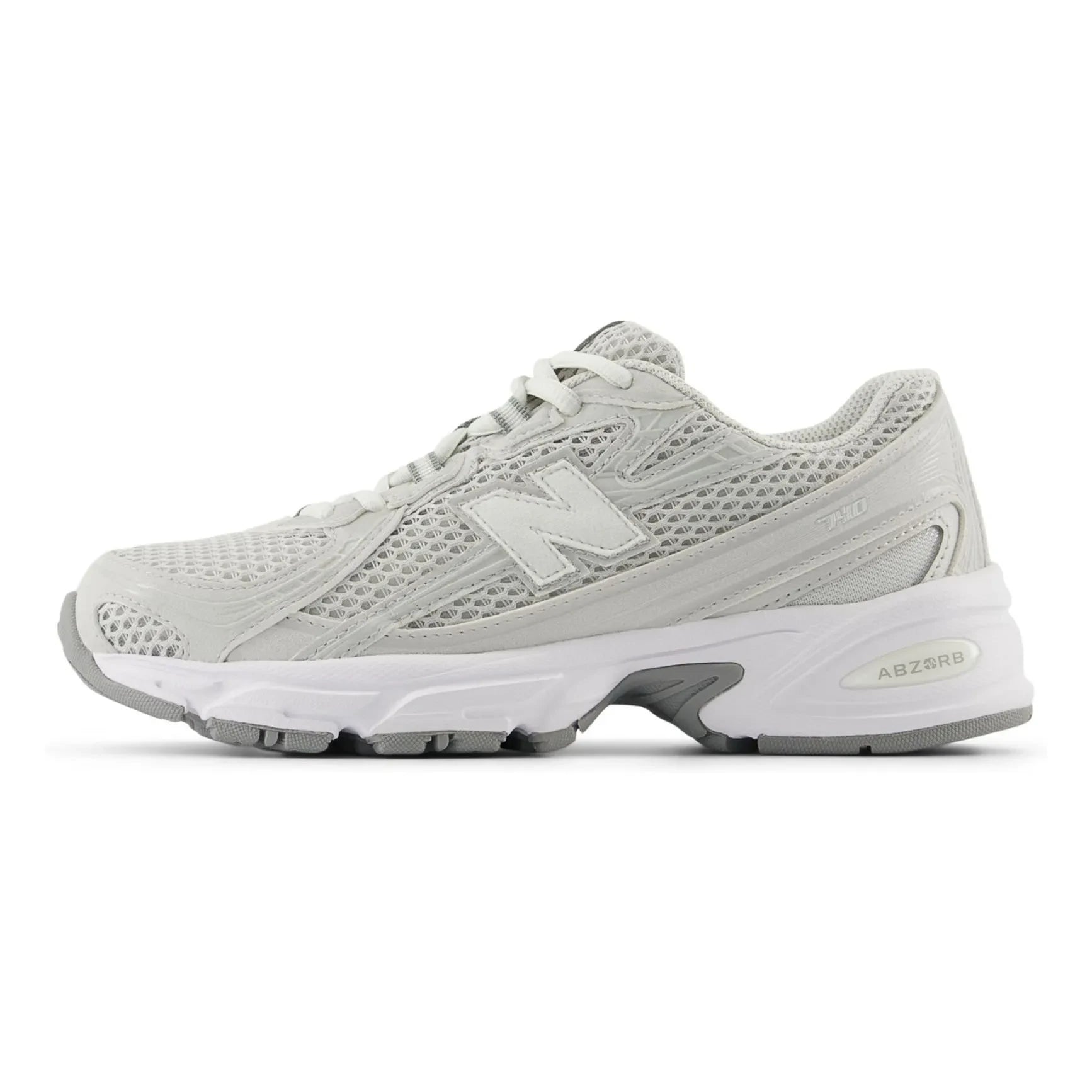 New Balance - Bağcıklı spor ayakkabı 740 | Açık gri
