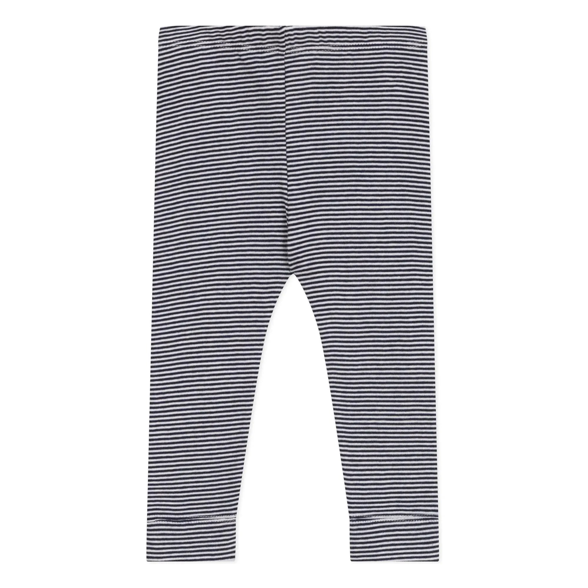 Petit Bateau - Bum Organic Cotton Tights | White