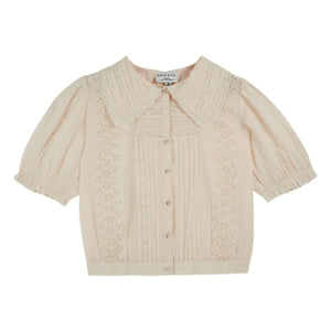 Emile et Ida - Vintage Cotton Blouse | Cream