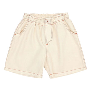 Búho - Denim Lyocell Bermuda Shorts | Off-White