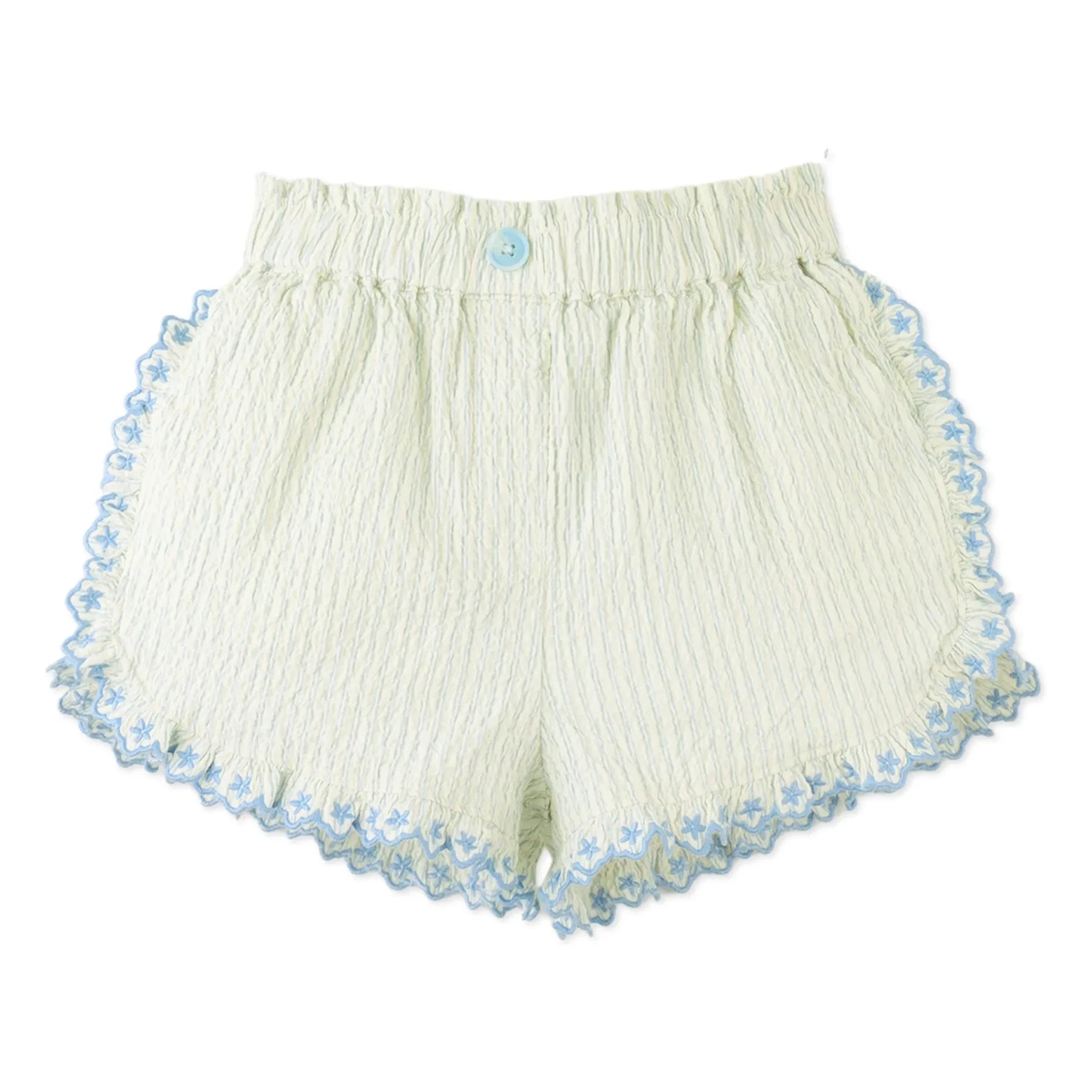 Gingersnaps - Isabel Striped Top and Shorts Set | Blue