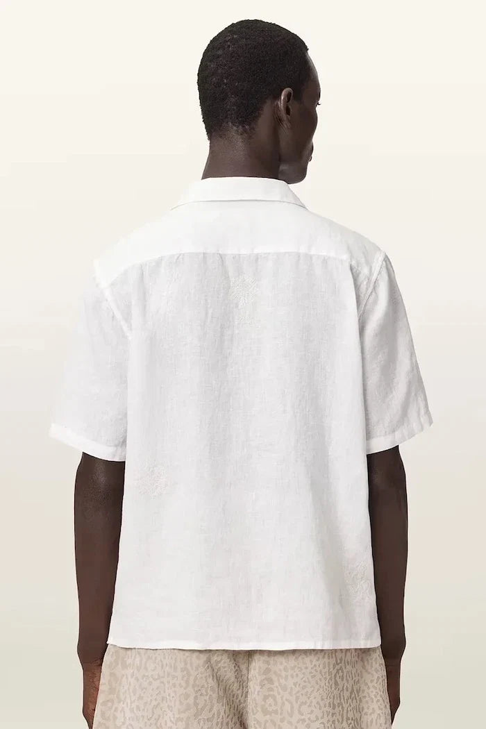 AllSaints Erkek Keten Gömlek SEPAL