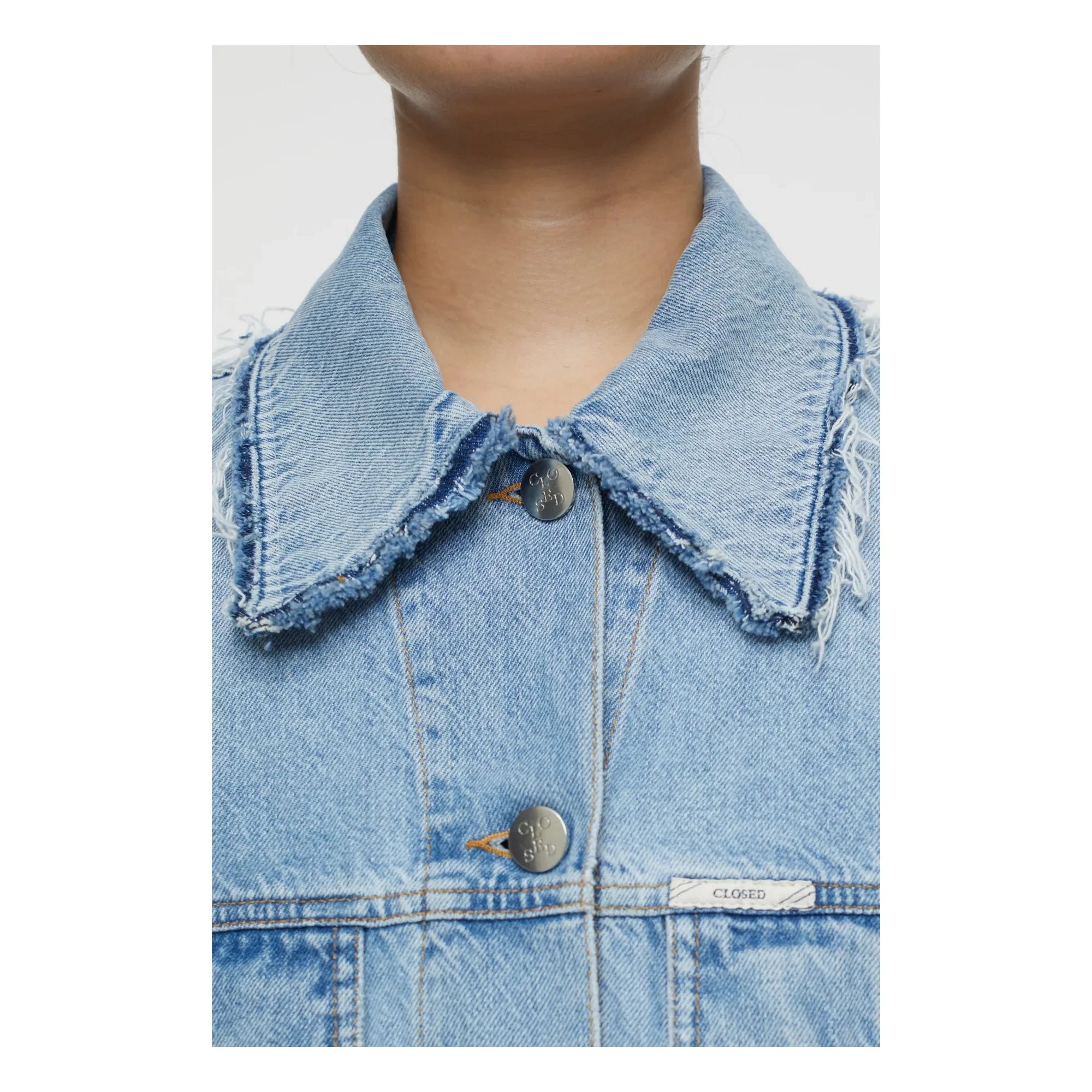 Closed - Boxy Denim Jacket | Light Blue