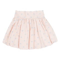 Jenest - Balloon Skirt Betty Pois Organic Cotton | Light Pink
