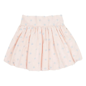 Jenest - Balloon Skirt Betty Pois Organic Cotton | Light Pink