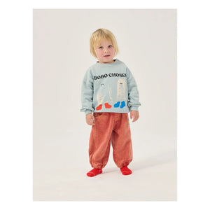 Bobo Choses - Sweat Ghosts Bobo Choses Organic Cotton Baby | Light Blue