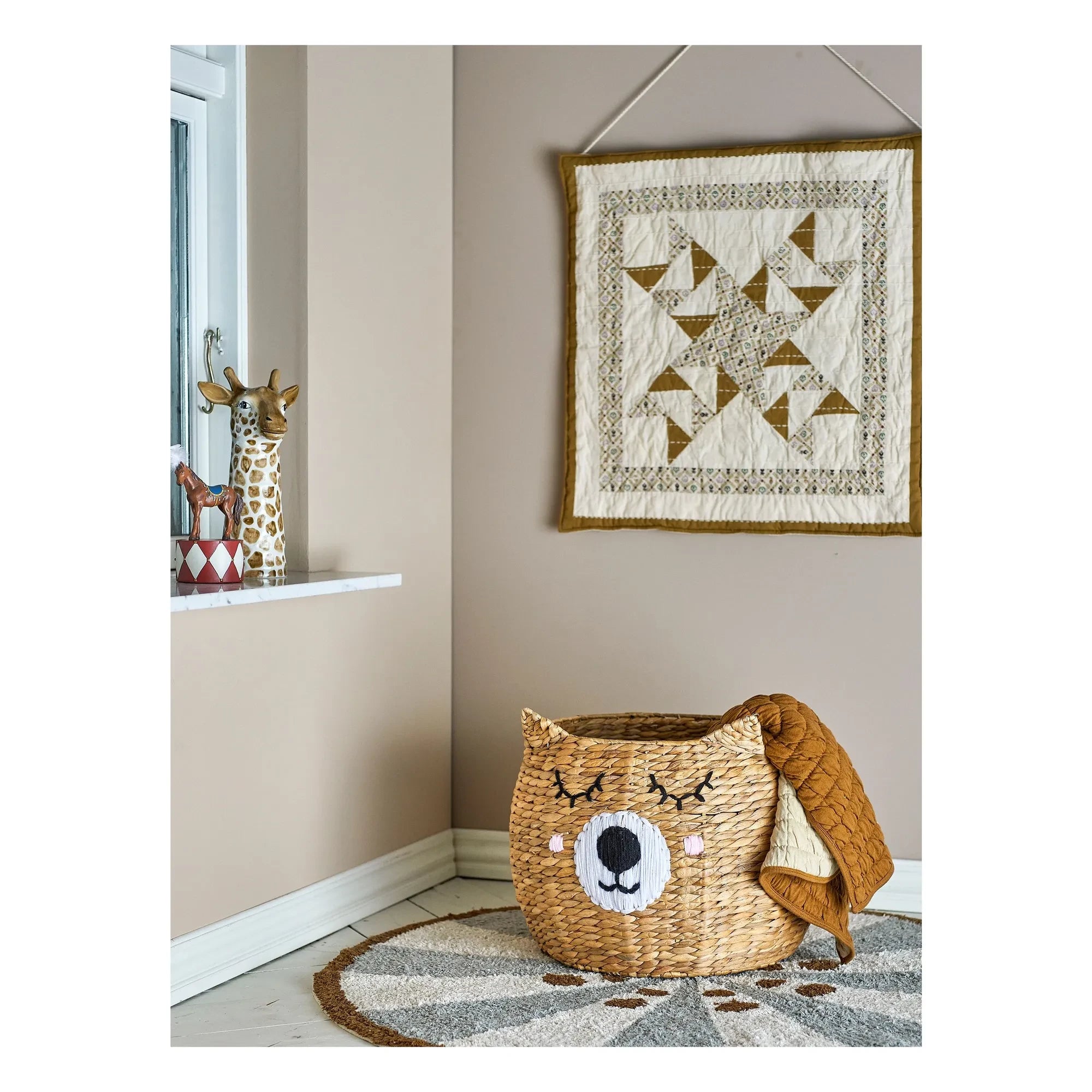 Bloomingville Mini - Eman Storage Basket | Beige