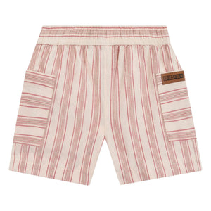 Bonton - Lois Baby Striped Shorts | Cream