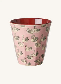 Rice - Melamine Cup: Swan | Pink