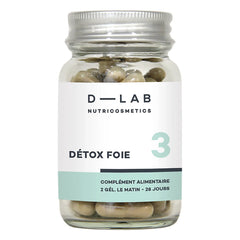 D-LAB NUTRICOSMETICS - Liver Detox Supplements - 1 Month