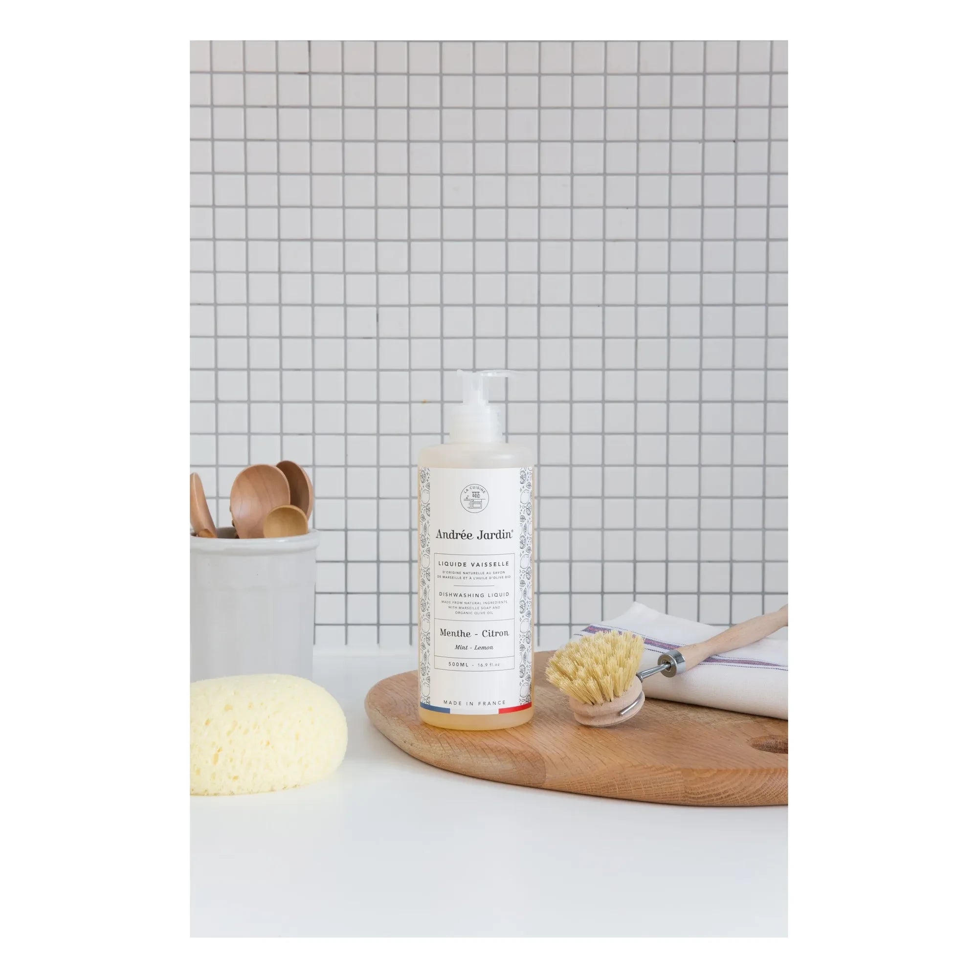 Andrée Jardin - Mint Lemon Dishwashing Liquid - 500 ml