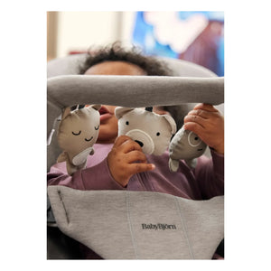 BabyBjörn - Amis Doux Baby Bouncer Strap | Sand Gray