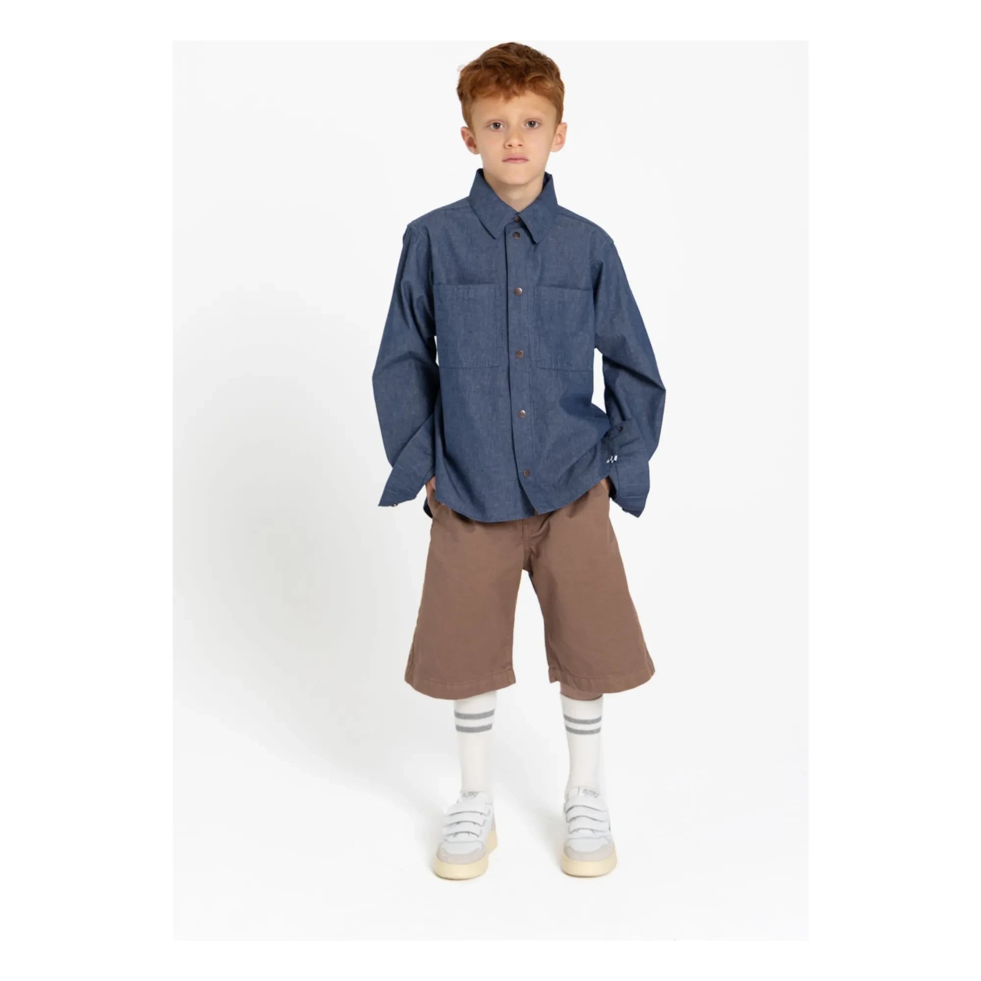 Finger in the nose - Jacob Chino Short Large | Mat kahverengi
