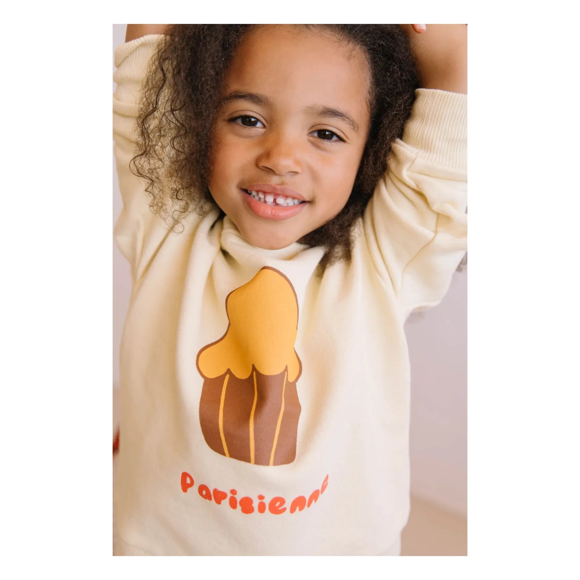Studio Bohème - Bart Brioche Organic Cotton Sweatshirt | Light Yellow