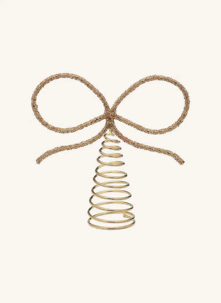 Anna + Nina - "Knot Quite Ordinary" Christmas Tree Topper | Gold