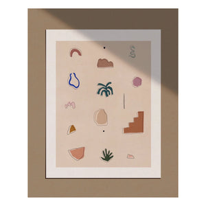 Carla Llanos - Desert Breezes Poster