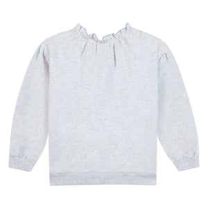Bonton - Spotted New York Fleece Cardigan | Gray