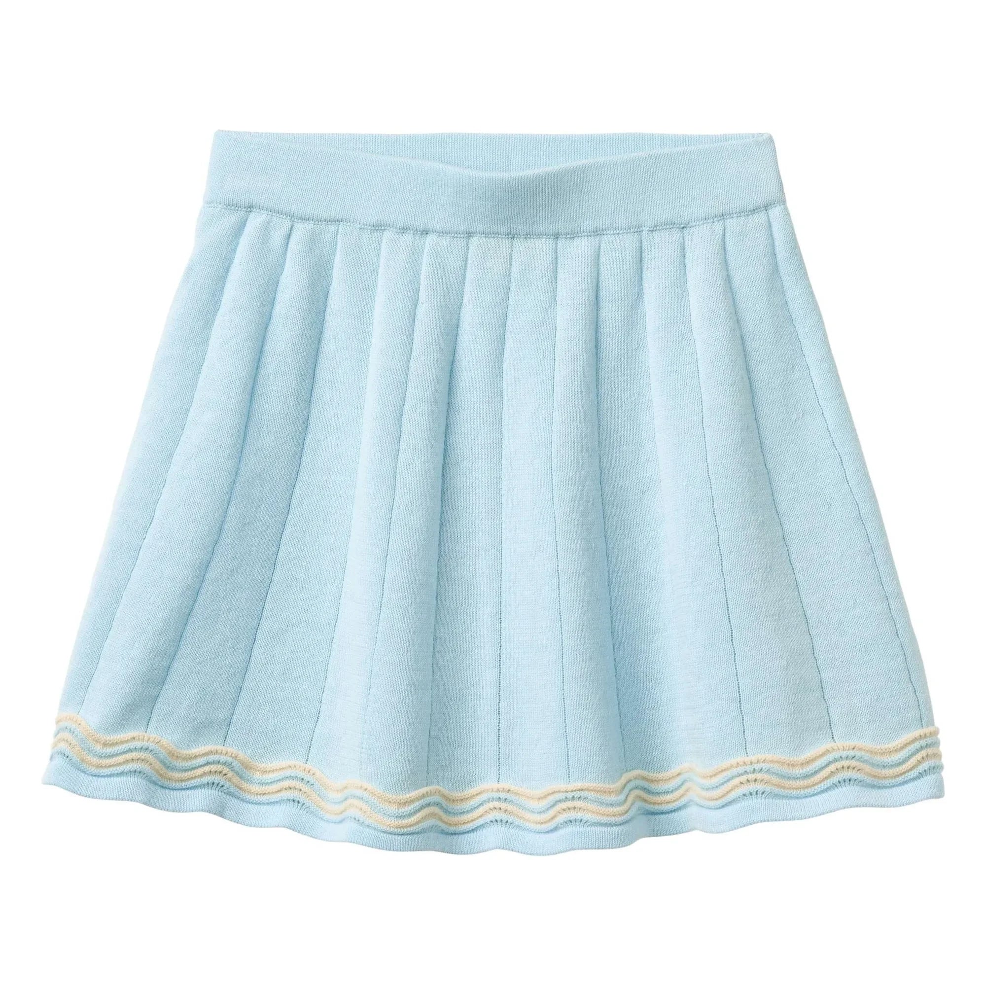 Copenhagen Colors - Tennis Skirt Made of Organic Cotton | Ice Blue