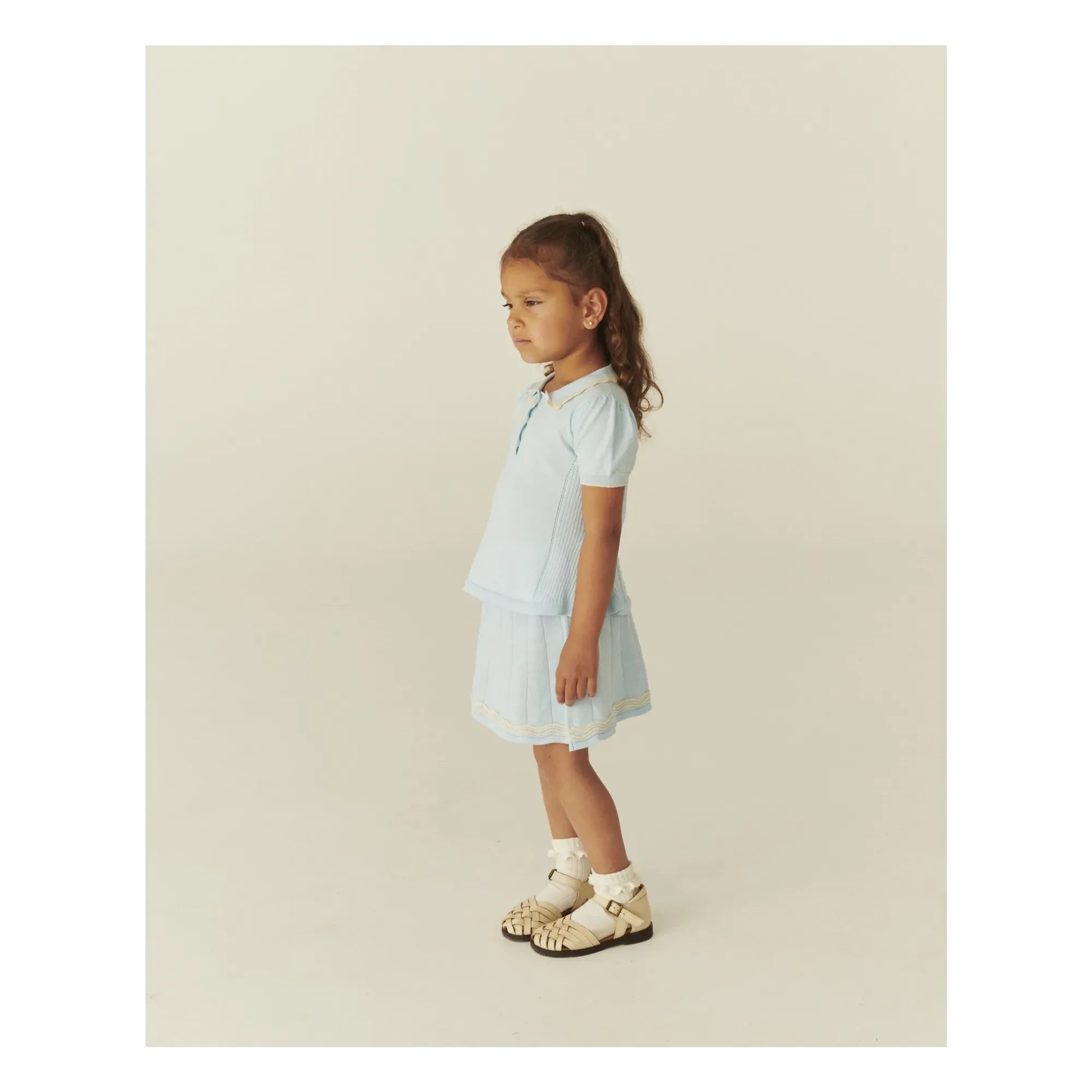 Copenhagen Colors - Tennis Skirt Made of Organic Cotton | Ice Blue