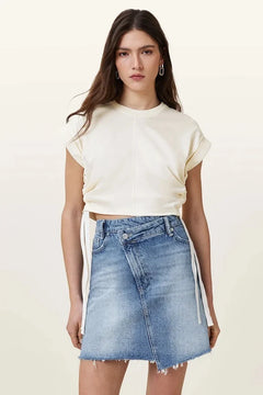 AllSaints kadın bluz MIRA SATIN