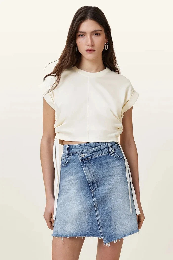 AllSaints kadın bluz MIRA SATIN