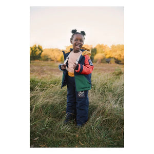 Liewood - Kalle Colorblock Ski Jacket Made from Recycled Fibers | Navy
