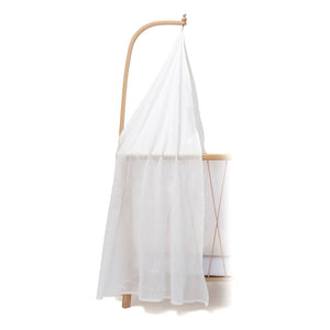 Charlie Crane - Kimi Bed Cover for Crib | White