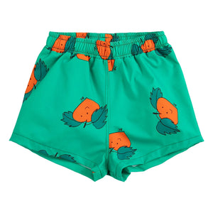 Bobo Choses - Orange Baby Swim Shorts | Green