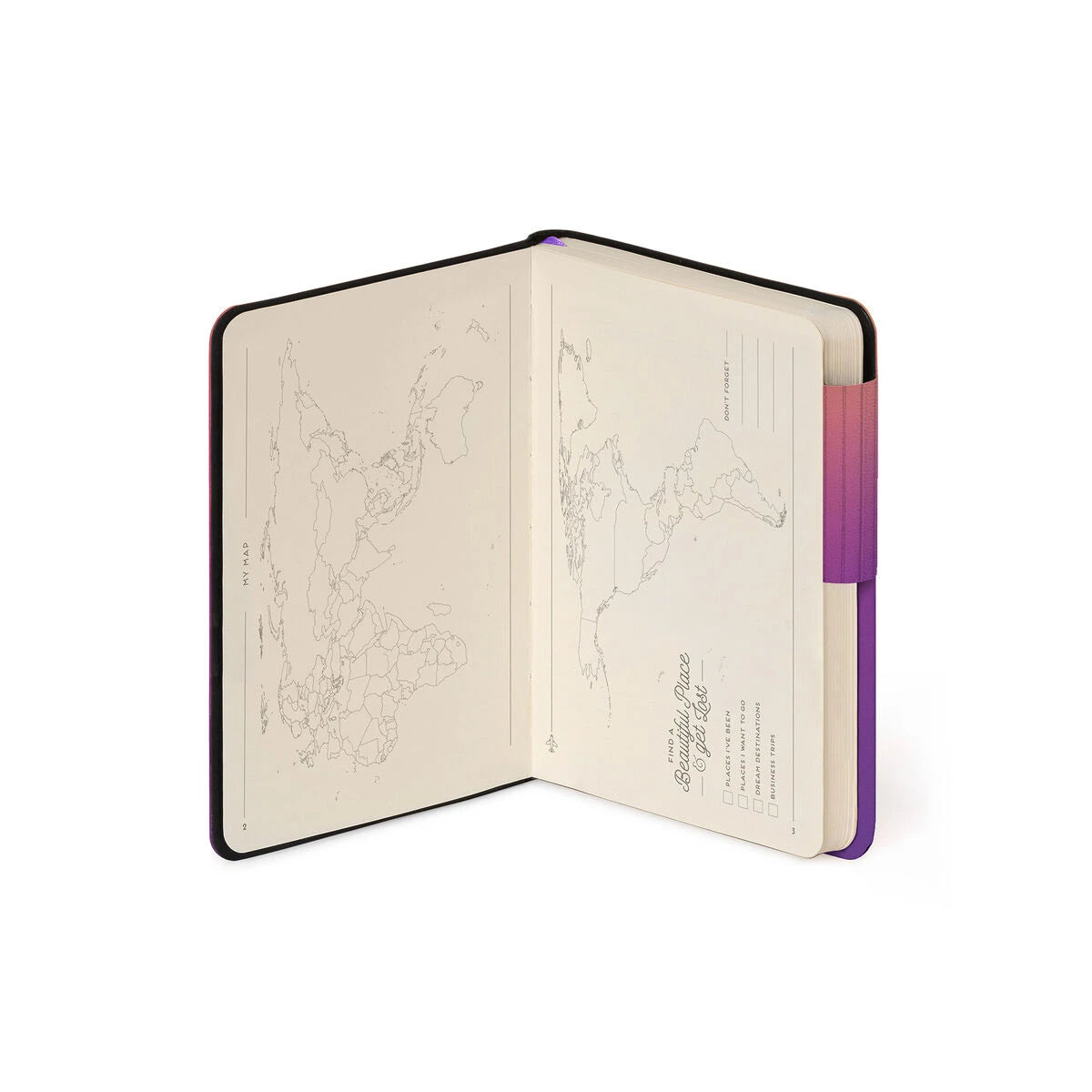 Legami - Notebook with Blank Pages and Soft Cover - Sunset Vibes - My Notebook